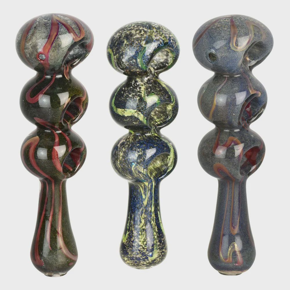 Fermion Skin Triple Bowl Spoon Pipe