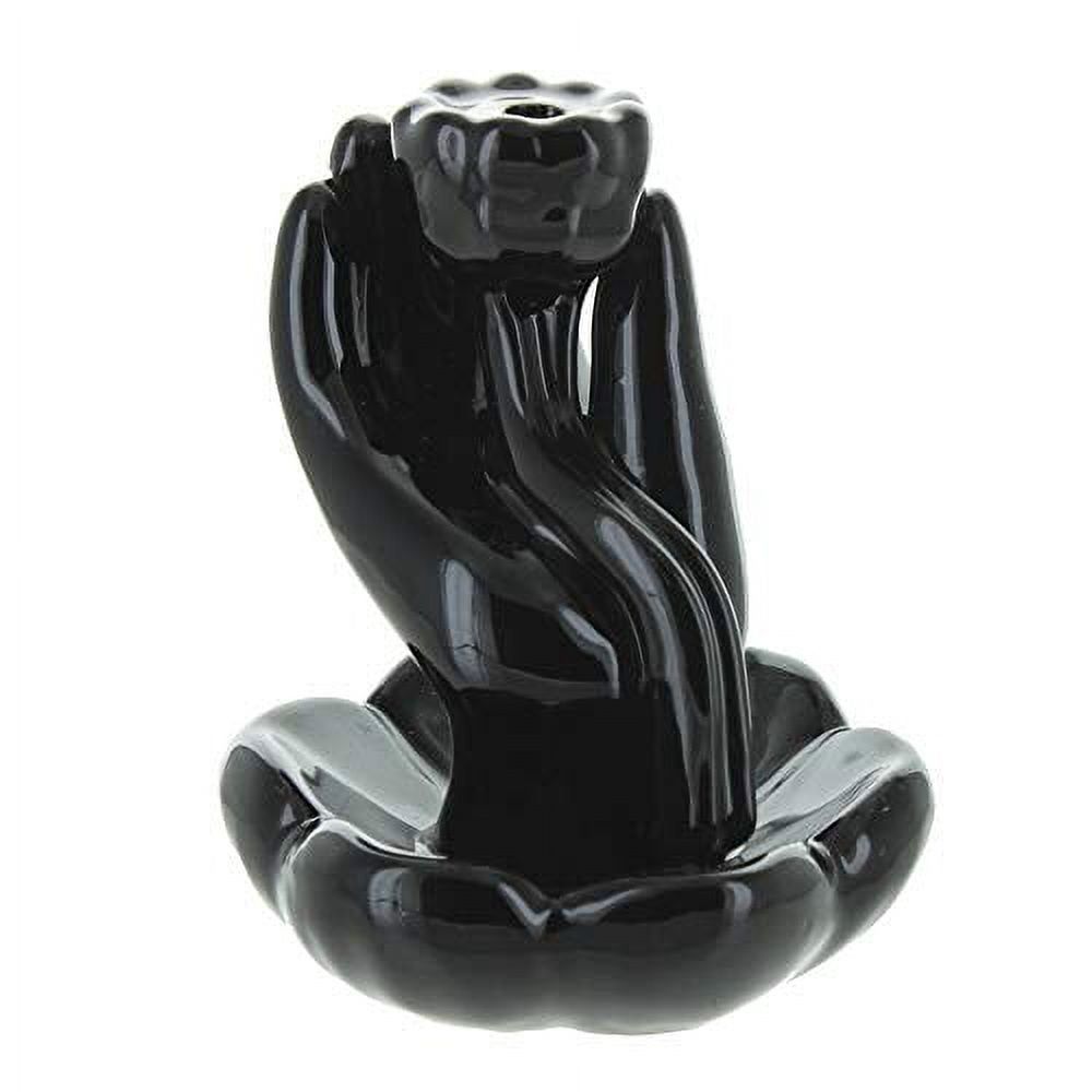 Lotus In Hand Back Flow Burner