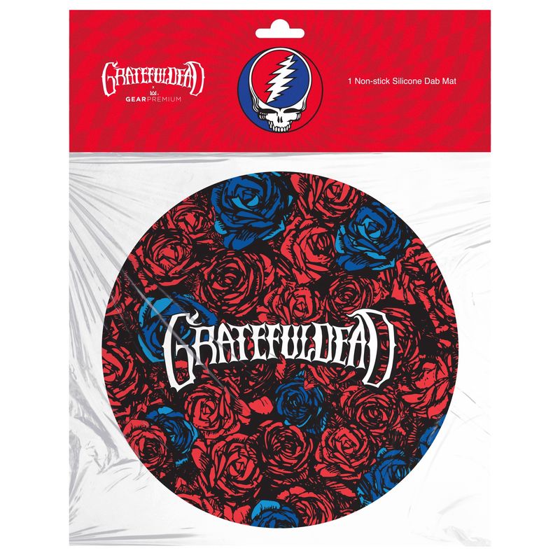 Grateful Dead 7.8” Roses Dab Mat