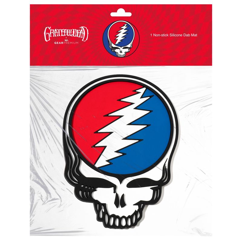 Grateful Dead 7.8” 3D Steal Your Face Dab Mat