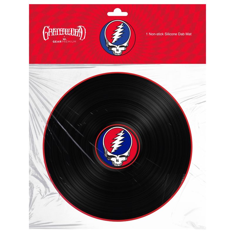 Grateful Dead 7.8” Vinyl Record Dab Mat