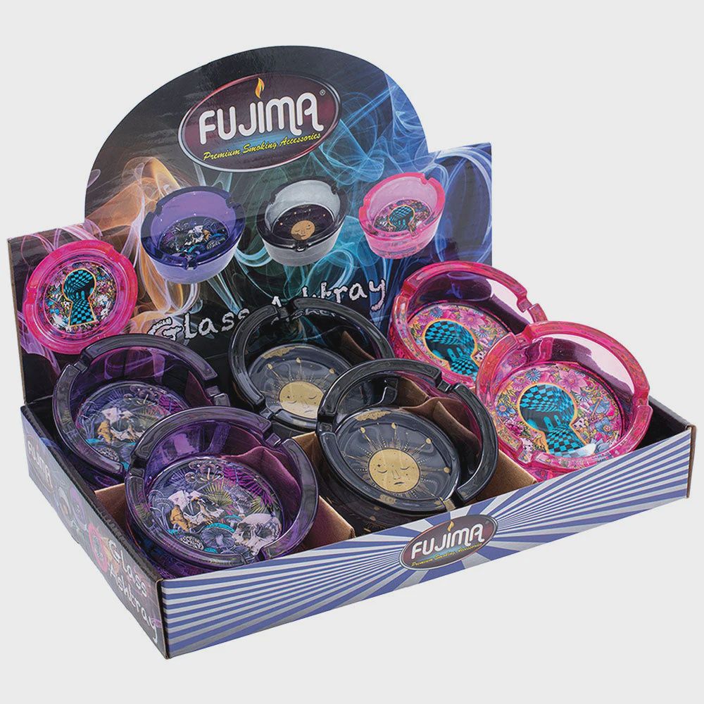 Psychic Depths Glass Ashtray by Fujima