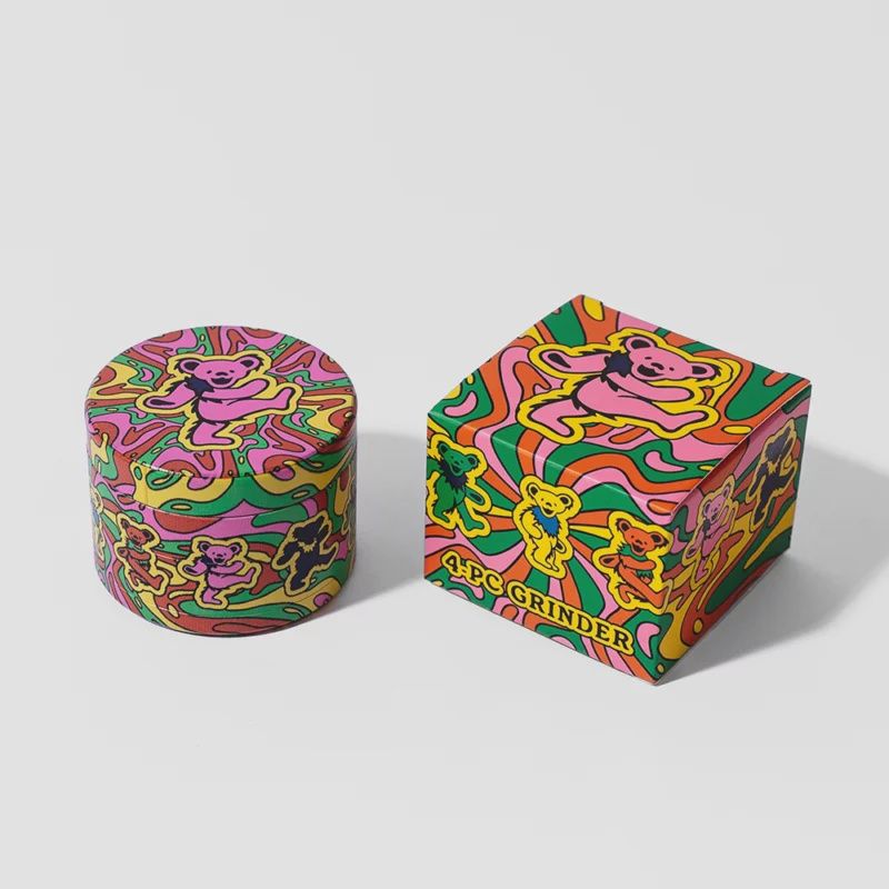 Blazy Susan X Grateful Dead 4pc Grinder - Dancing Bears