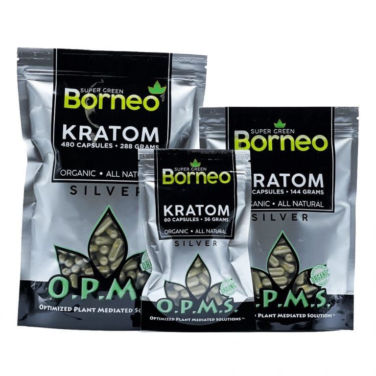 OPMS Silver Super Green Borneo Capsules