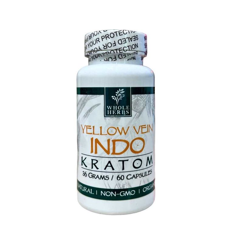 Whole Herbs Capsules - Yellow Vein Indo