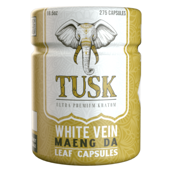 Tusk Kratom Capsules - White Maeng Da