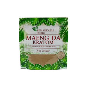 Remarkable Herbs Kratom Powder - Red Maeng Da