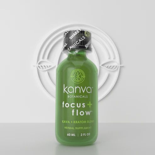 KANVA Botanicals Focus + Flow Liquid Shot