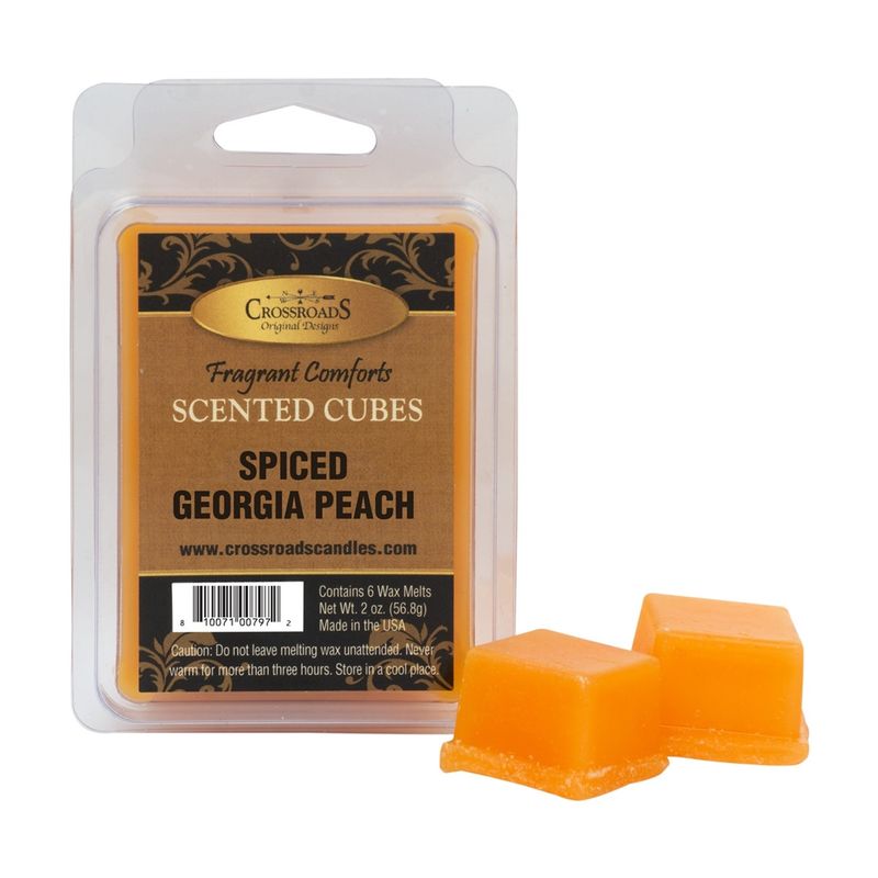 Crossroads Scented Cubes - Spiced Georgia Peach