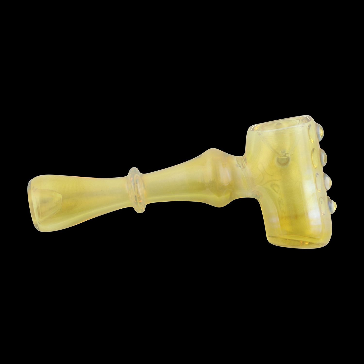 Ash Catcher Cobb Glass Pipe By Chameleon Glass, Color: Color Change