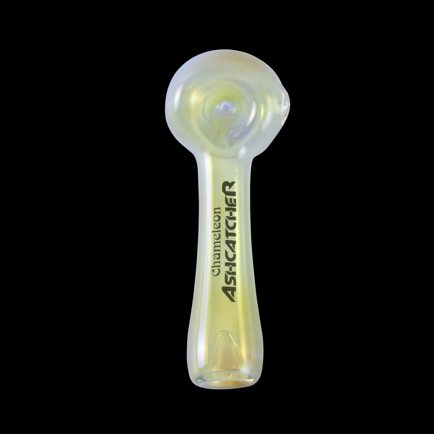 Ash Catcher Glass Pipe By Chameleon Glass, Color: Color Change