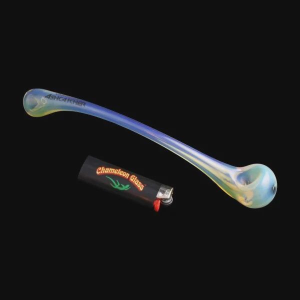Gandalf Ash Catcher Glass Pipe By Chameleon Glass, Color: Color Change