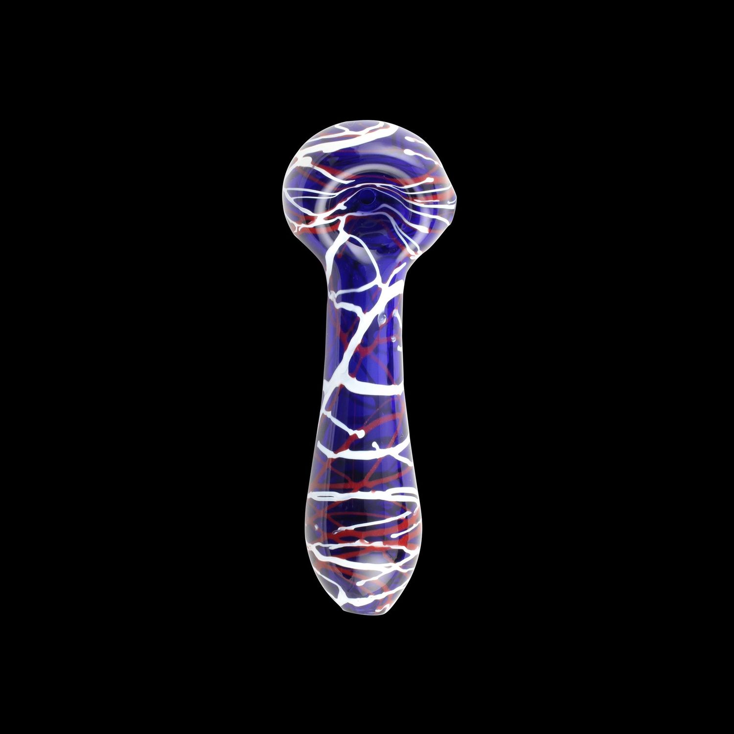 J Polacks Glass Pipe By Chameleon Glass, Color: Blue