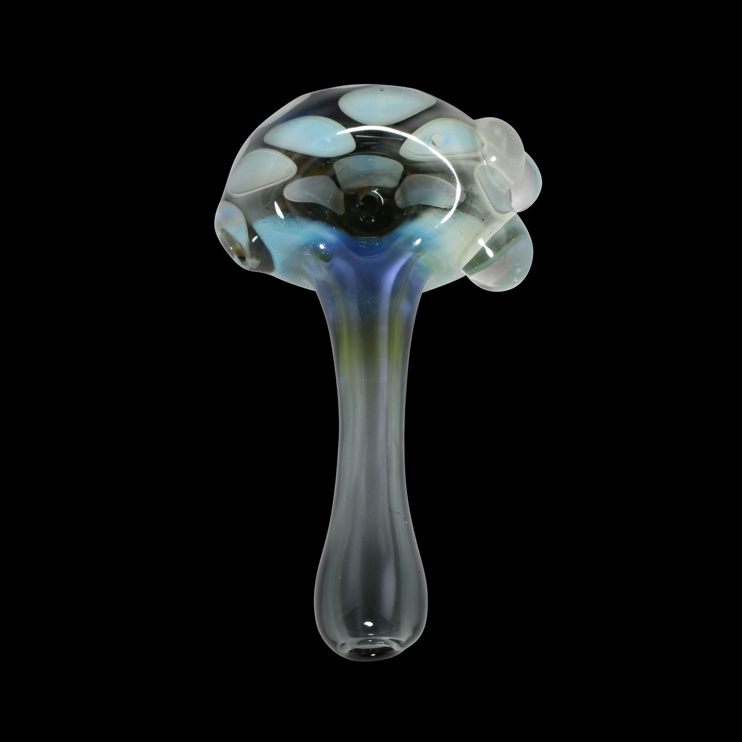 Lunar Module Glass Pipe By Chameleon Glass, Color: Black