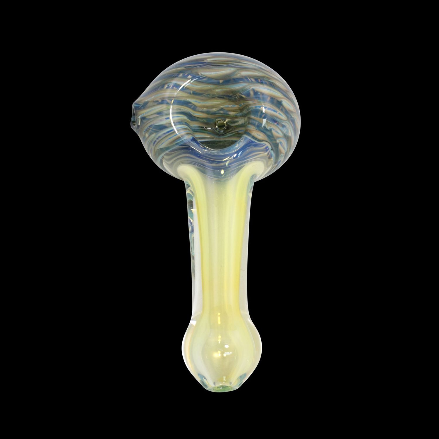 Mitosis Glass Pipe By Chameleon Glass, Color: Blue