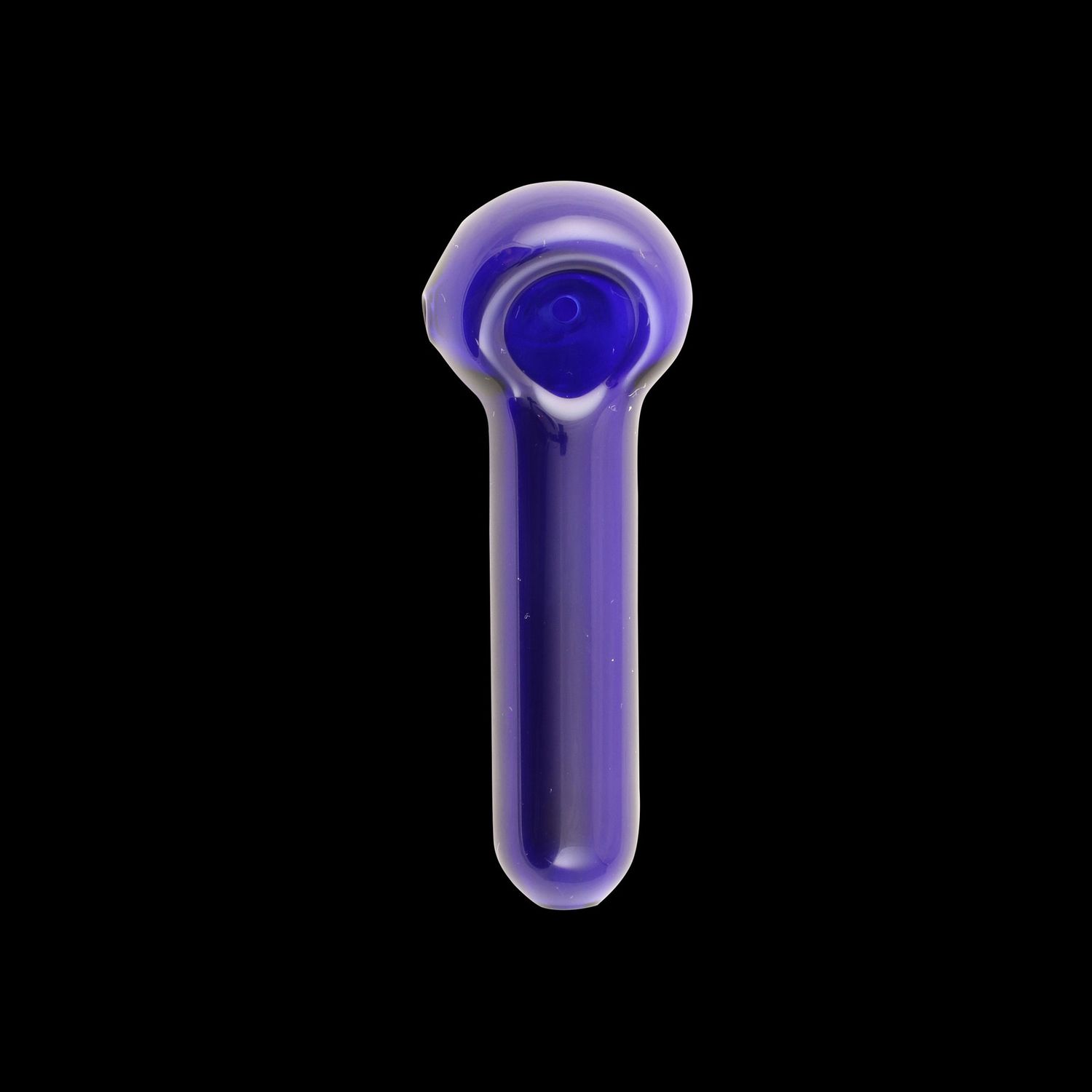 Smokestack Glass Pipe By Chameleon Glass, Color: Blue