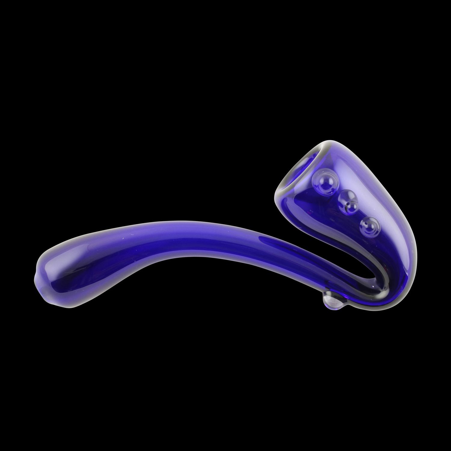 Silveradao Sherlock Glass Pipe By Chameleon Glass, Color: Blue