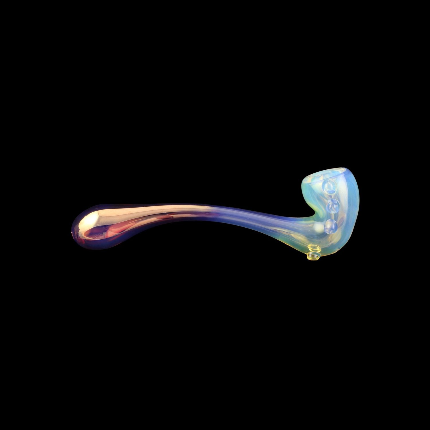 Stryder Glass Pipe by Chameleon Glass, Color: Color Change