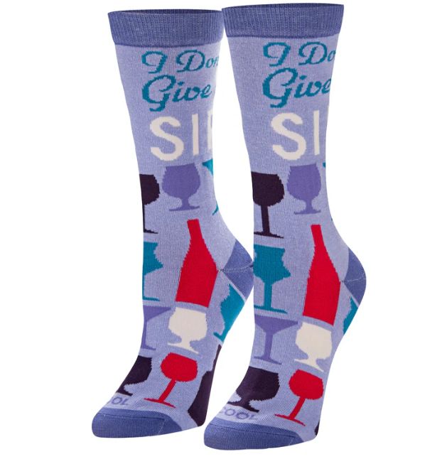 Don't Give A Sip Women's Crew Socks