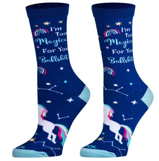Too Magical Women's Crew Socks