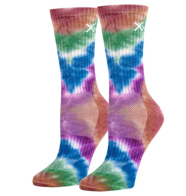 Tie Dye Hippy Women's Crew Socks
