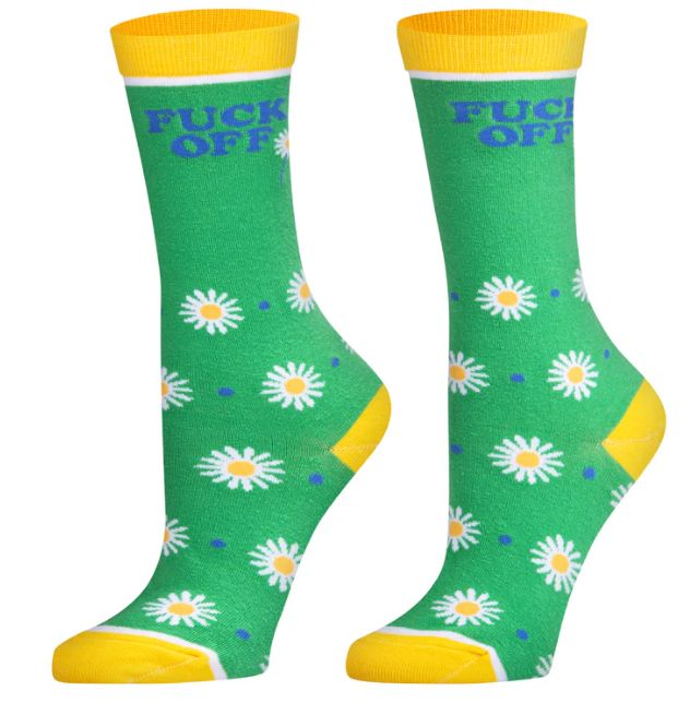 Fuck Off Women's Crew Socks