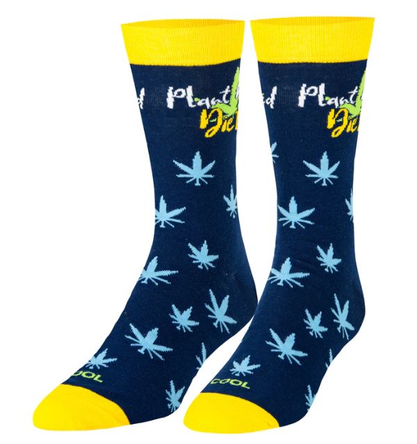 Plant Based Diet Men's Crew Socks