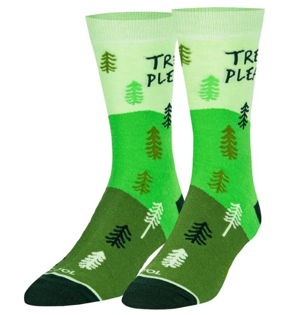 Trees Please Men's Crew Socks