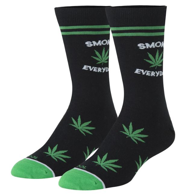 Smoke Every Day Men's Crew Socks