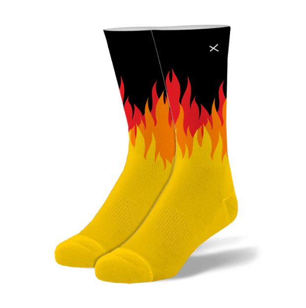 More Fire Men's Crew Socks