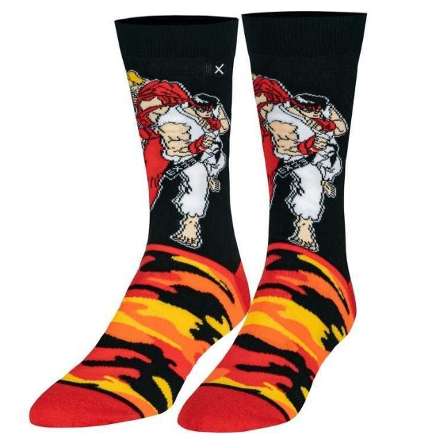 Street Fighter Camo Men's Crew Socks