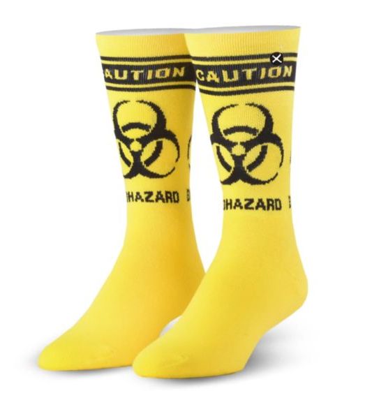 Biohazard Men's Crew Socks