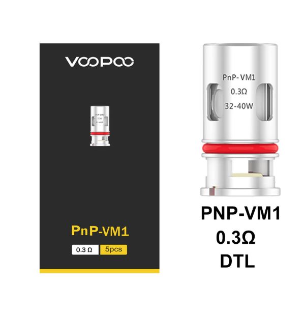 VOOPOO PnP VM1 Coils (5-Pack)