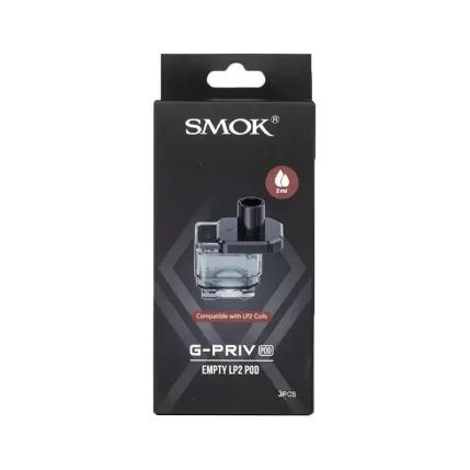 SMOK G-PRIV LP2 Empty Replacement Pods (3-Pack)