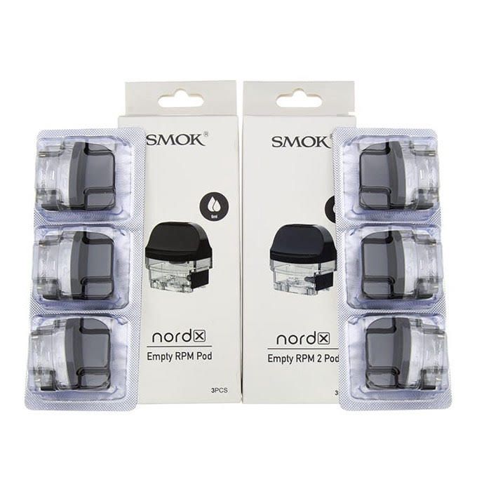 SMOK Nord X Empty Replacement Pods (3-Pack)