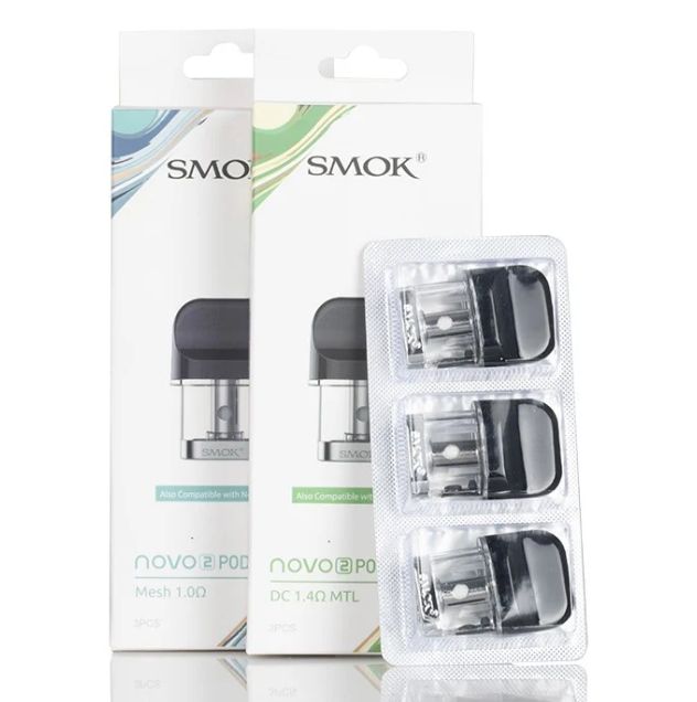 SMOK Novo 2 Replacement Pods (3-Pack)