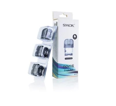 SMOK Novo 4 Empty Replacement Pods (3-Pack)