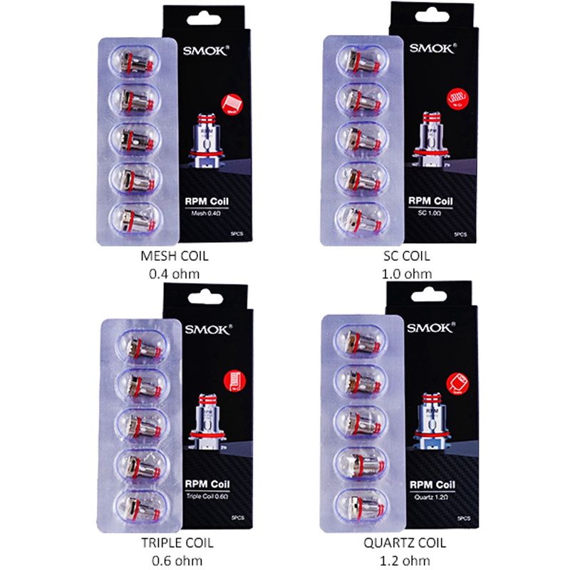 SMOK RPM Replacement Coils (5-Pack)