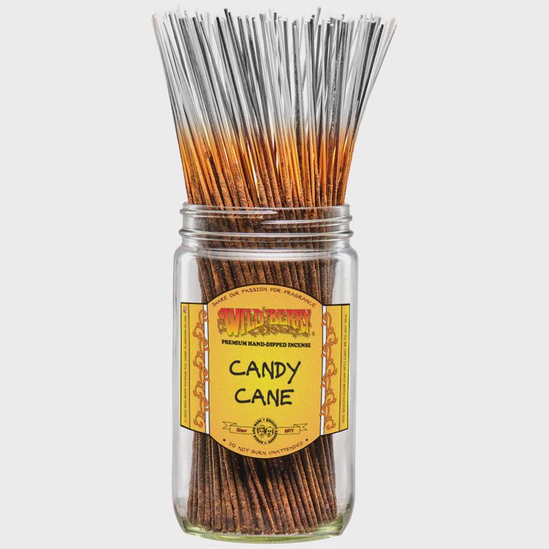 Wild Berry Traditional Incense Sticks 100/Pack - Candy Cane