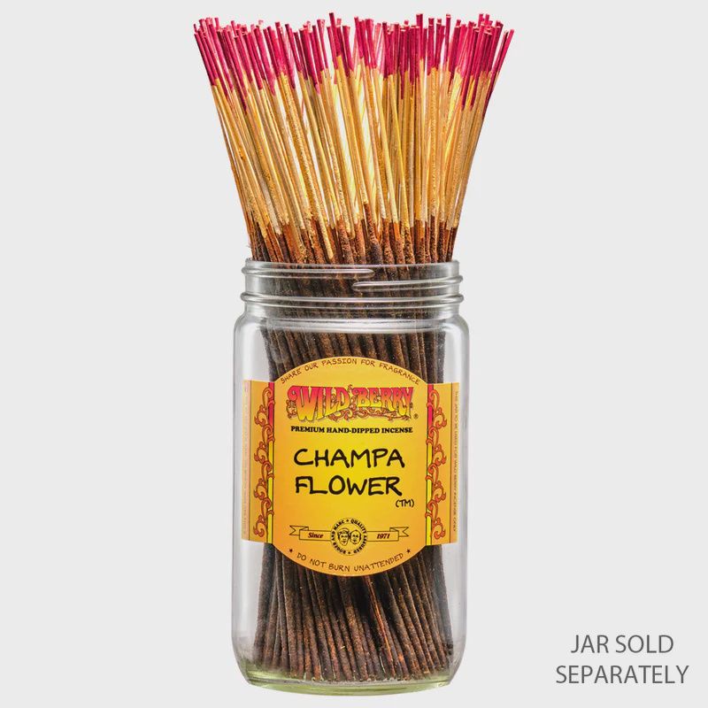 Wild Berry Traditional Incense Sticks 100/Pack - Champa Flower