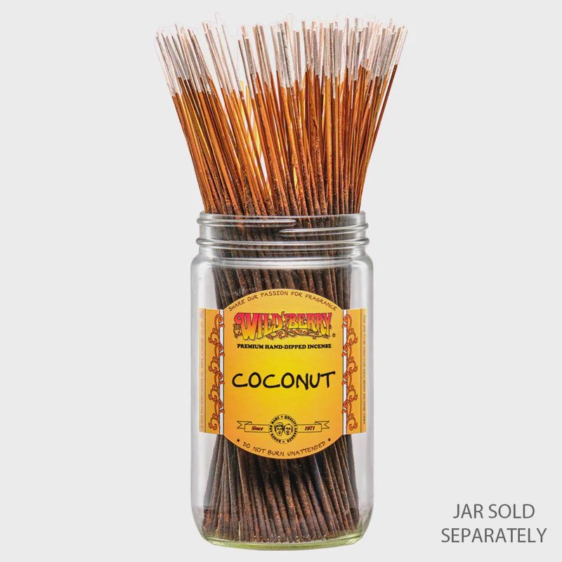 Wild Berry Traditional Incense Sticks 100/Pack - Coconut