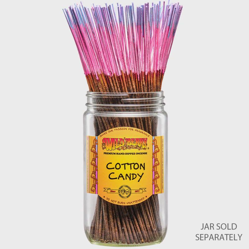 Wild Berry Traditional Incense Sticks 100/Pack - Cotton Candy