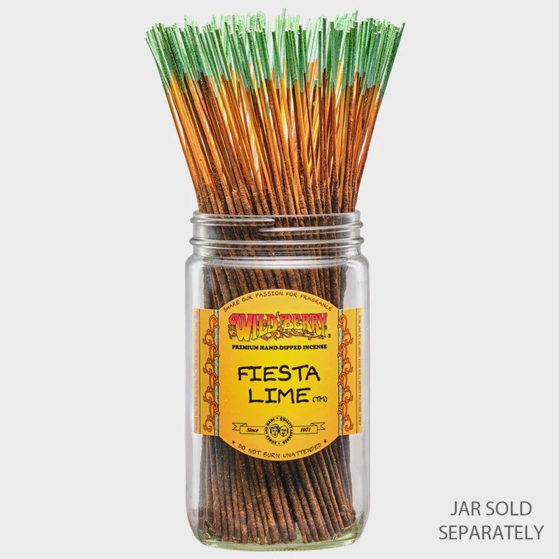 Wild Berry Traditional Incense Sticks 100/Pack - Fiesta Lime