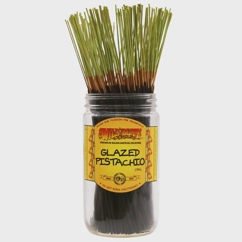 Wild Berry Traditional Incense Sticks 100/Pack - Glazed Pistachio