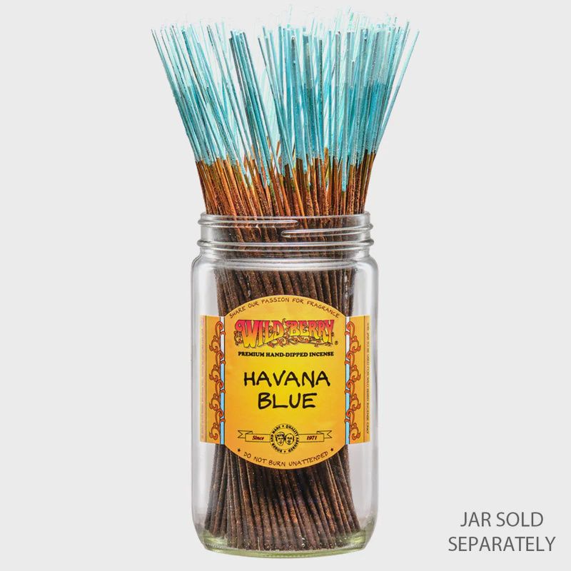 Wild Berry Traditional Incense Sticks 100/Pack - Havana Blue