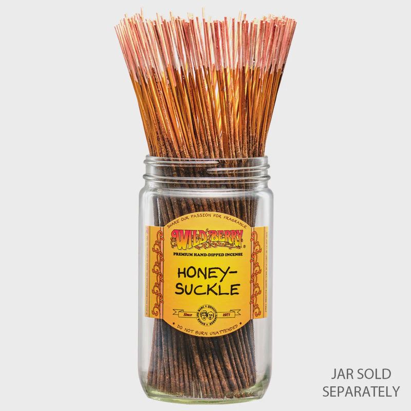 Wild Berry Traditional Incense Sticks 100/Pack - Honeysuckle
