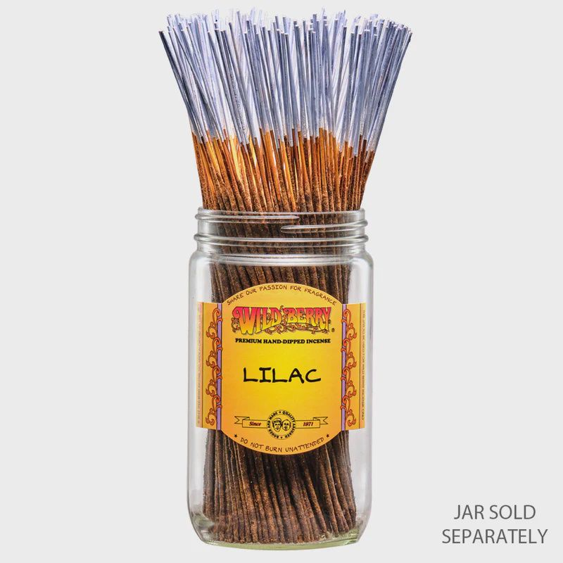 Wild Berry Traditional Incense Sticks 100/Pack - Lilac