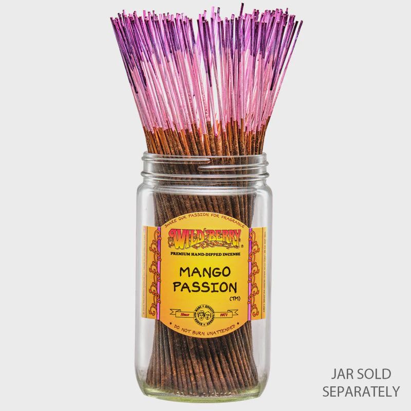Wild Berry Traditional Incense Sticks 100/Pack - Mango Passion