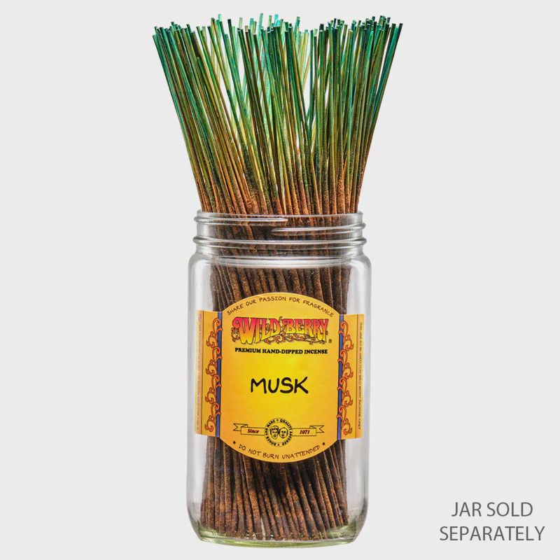 Wild Berry Traditional Incense Sticks 100/Pack - Musk