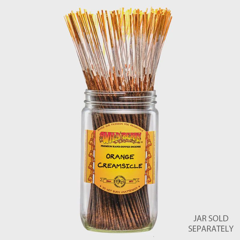 Wild Berry Traditional Incense Sticks 100/Pack - Orange Creamsicle
